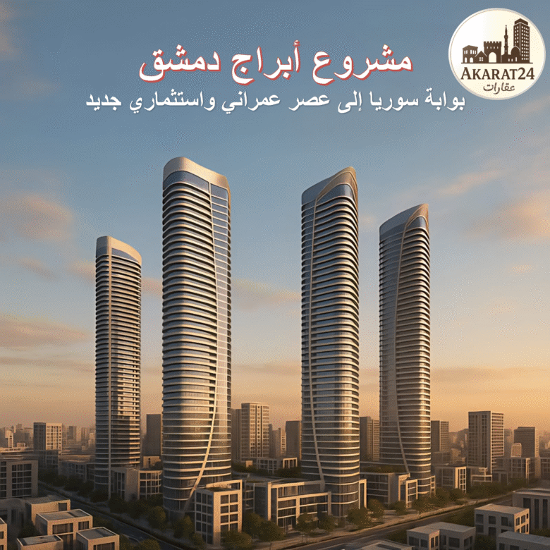 مشروع أبراج دمشق: بوابة سوريا إلى عصر عمراني واستثماري جديد